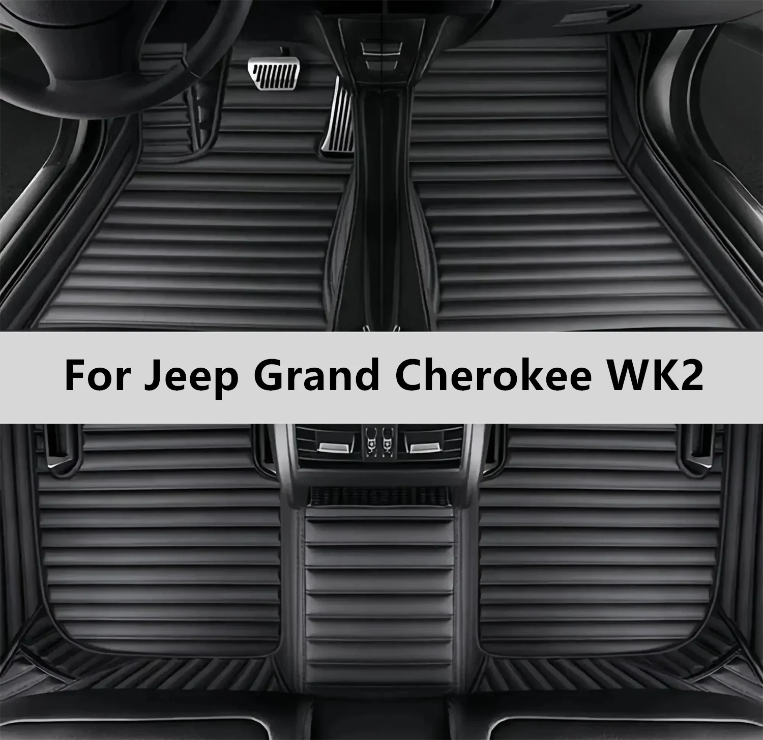 Women'S Jeep Accessories - พรมปูพื้นรถยนต์แบบสั่งทำพิเศษสำหรับรถจี๊ป แกรนด์เชอโรกี WK2 ปี 2016 2017