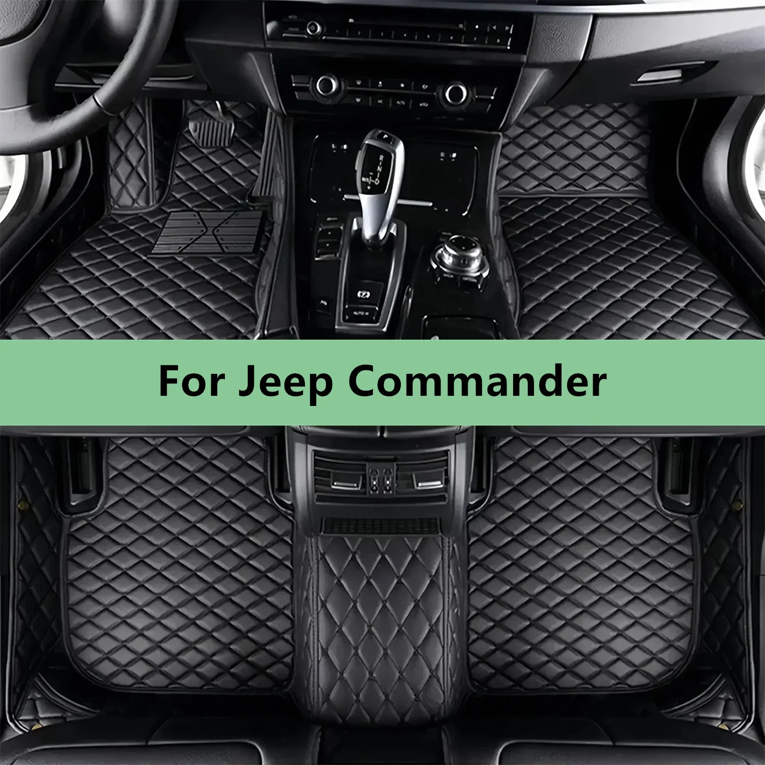 Women'S Jeep Accessories - พรมปูพื้นรถยนต์สำหรับรถจี๊ป คอมมานเดอร์ ปี 2004 2005 2006