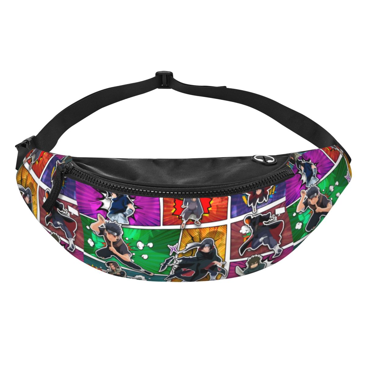 Women'S Eagles Accessories - กระเป๋าคาดเอว/สะพายข้างลายการ์ตูนมังงะอีเกิ้ล ยู-อุจิวะ ไอ-อิทาจิ สำหรับผู้หญิงและผู้ชาย เหมาะสำหรับวิ่ง ใส่โทรศัพท์และเงิน