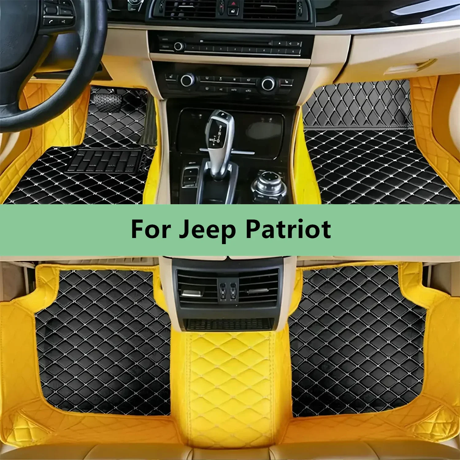 Women'S Jeep Accessories - พรมปูพื้นรถยนต์สำหรับ Jeep Patriot 2008 2009 2010