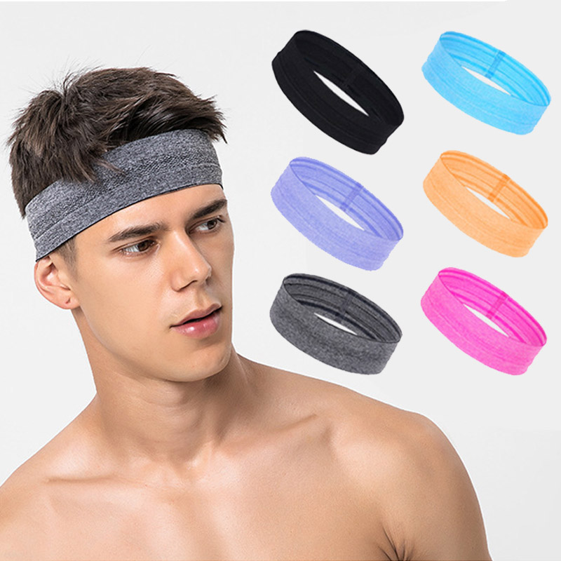 Women'S Running Accessories - แฟชั่นฤดูร้อนกีฬาสําหรับชายลื่นซิลิโคนดูดซับเหงื่อแถบคาดศีรษะผู้หญิงโยคะฟิตเนสวิ่งอุปกรณ์เสริมผม