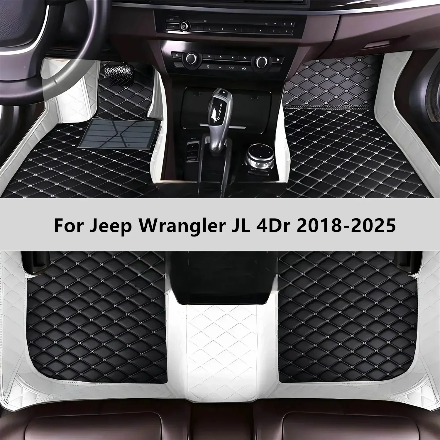 Women'S Jeep Accessories - พรมปูพื้นรถยนต์แบบสั่งทำพิเศษสำหรับรถจี๊ปแรงเลอร์ JL 4 ประตู ปี 2018-2025