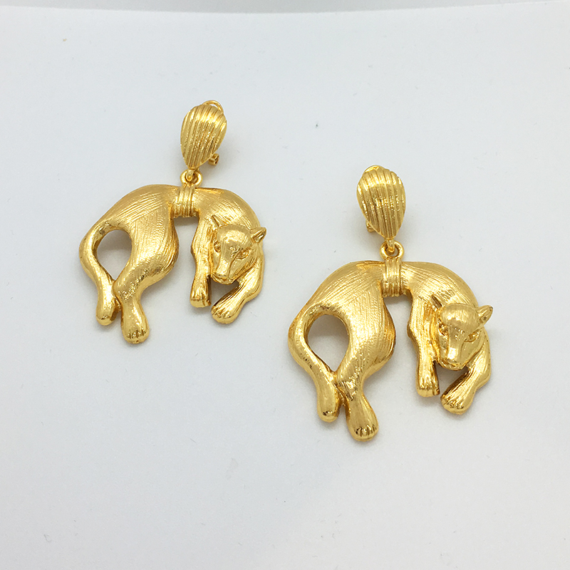 Women'S African Accessories - African Drop ต่างหูสําหรับผู้หญิงดูไบสัตว์เสือดาว Dangle ต่างหูเจ้าสาวงานแต่งงานเครื่องประดับอุปกรณ์เสริมของขวัญ