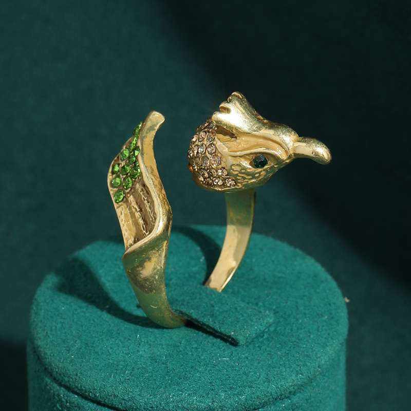 Women'S Eagles Accessories - แหวนรูปนกอินทรีวินเทจสำหรับผู้หญิง ชุบทองโบราณ คุณภาพสูง เครื่องประดับวันขอบคุณพระเจ้า ปรับขนาดได้ เทรนด์ใหม่ปี