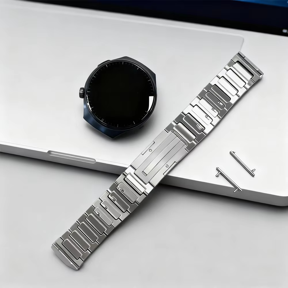 Women'S Accessories New Balance - สายนาฬิกาสแตนเลสสำหรับ Huawei Watch GT 6 pro