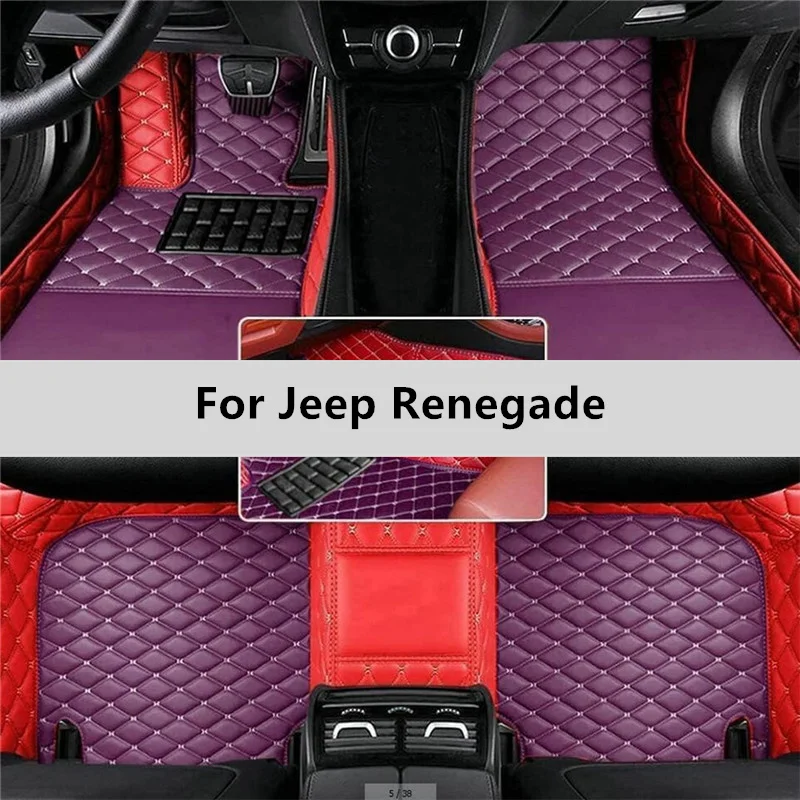 Women'S Jeep Accessories - พรมปูพื้นรถยนต์แบบสั่งทำพิเศษสำหรับรถจี๊ป เรเนเกด ปี 2016 2017 2018