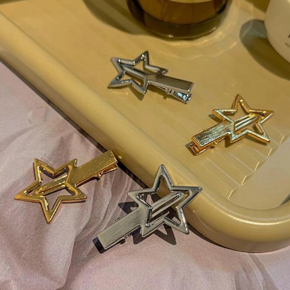 Women'S Accessories Gift Ideas - กิ๊บติดผมรูปดาวห้าแฉก Y2K สำหรับผู้หญิงและเด็กผู้หญิง กิ๊บติดผมรูปดาวแบบปากเป็ดสุดหวาน เท่ห์ ทันสมัย