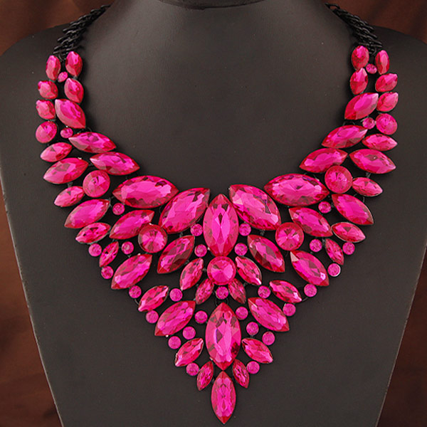 Women'S African Accessories - Luxury แอฟริกันลูกปัดสร้อยคอเจ้าสาว Choker งานแต่งงานเครื่องประดับสำหรับผู้หญิง