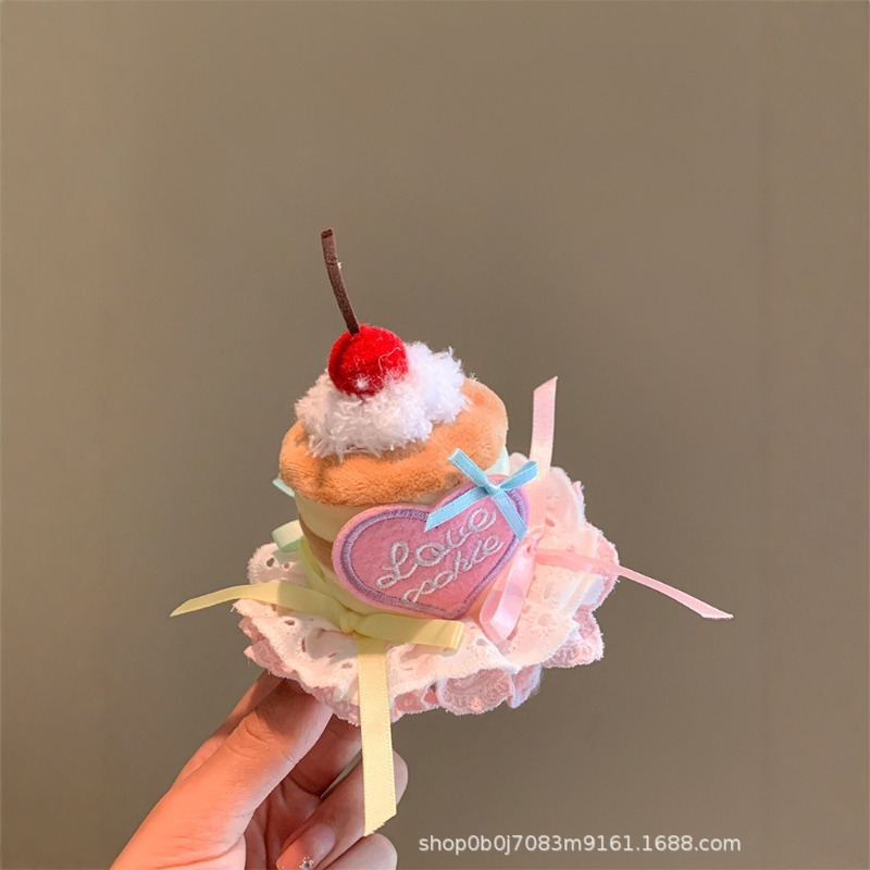 กิ๊บติดผมรูปเค้กเชอร์รี่สีชมพู - Women'S Accessories Gift Ideas บทวิจารณ์และราคา