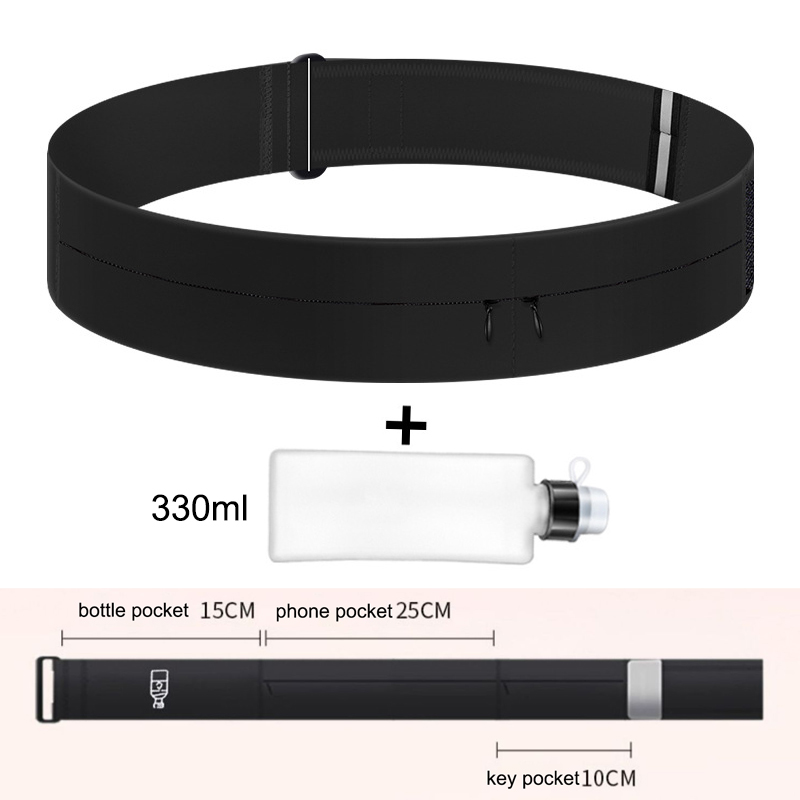 เข็มขัดวิ่งเอวกระเป๋าขวดน้ําผู - Women'S Running Accessories บทวิจารณ์และราคา
