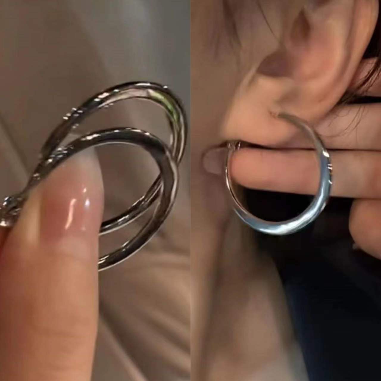 เซ็ต6ชิ้นต่างหูห้อยรูปโบว์ทรงเ - Women'S Emo Accessories บทวิจารณ์และราคา