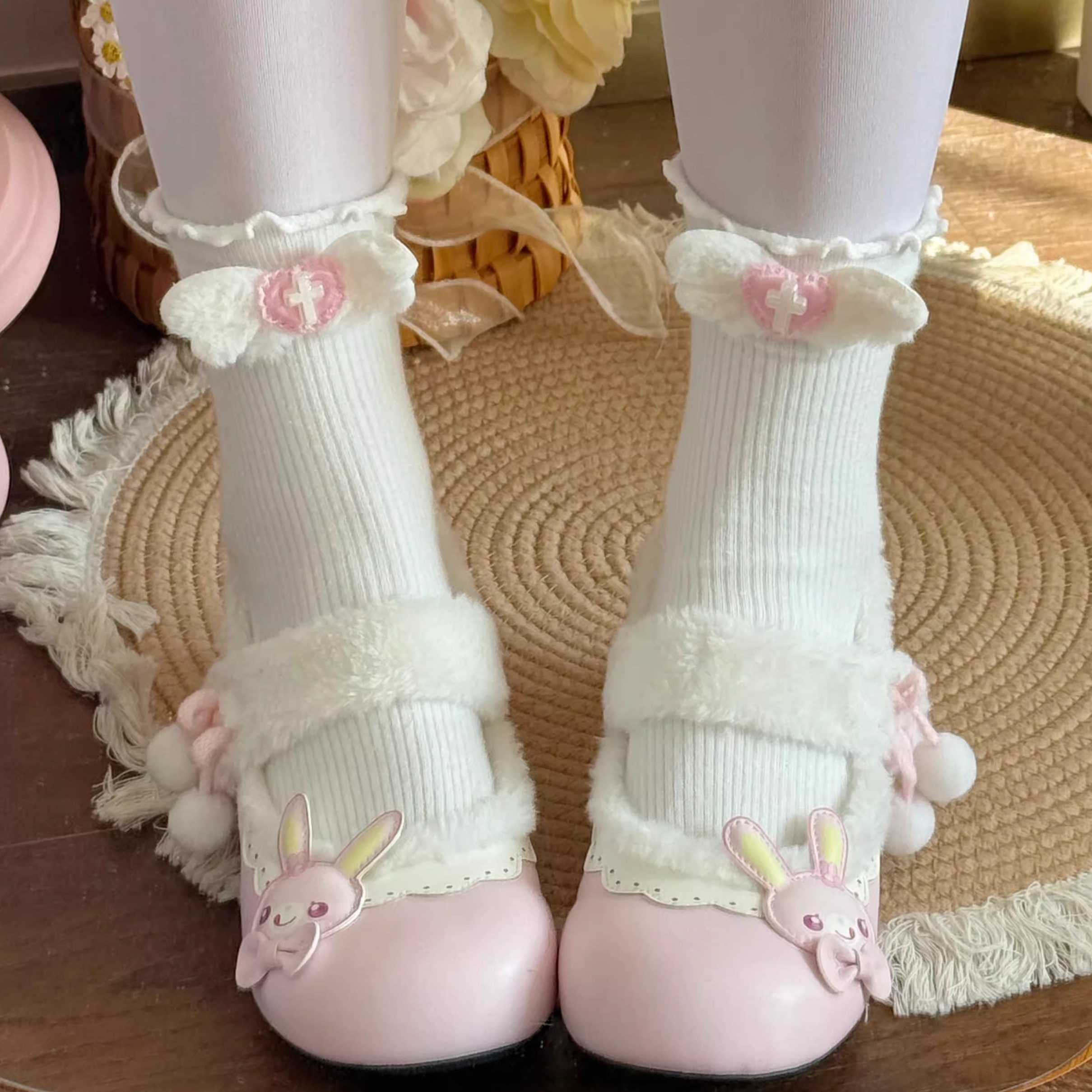 รองเท้าส้นสูงสไตล์ญี่ปุ่นน่ารั - Women'S Clothing And Accessories บทวิจารณ์และราคา