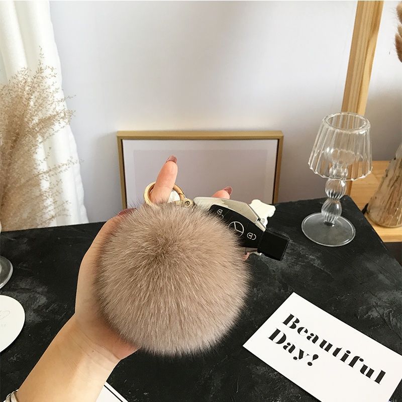 2024 Fluffyจริงฟ็อกซ์Fur Ball  - Women'S Emo Accessories บทวิจารณ์และราคา