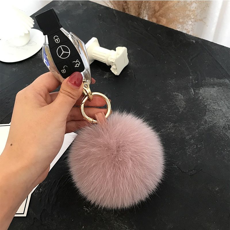 2024 Fluffyจริงฟ็อกซ์Fur Ball  - Women'S Emo Accessories บทวิจารณ์และราคา