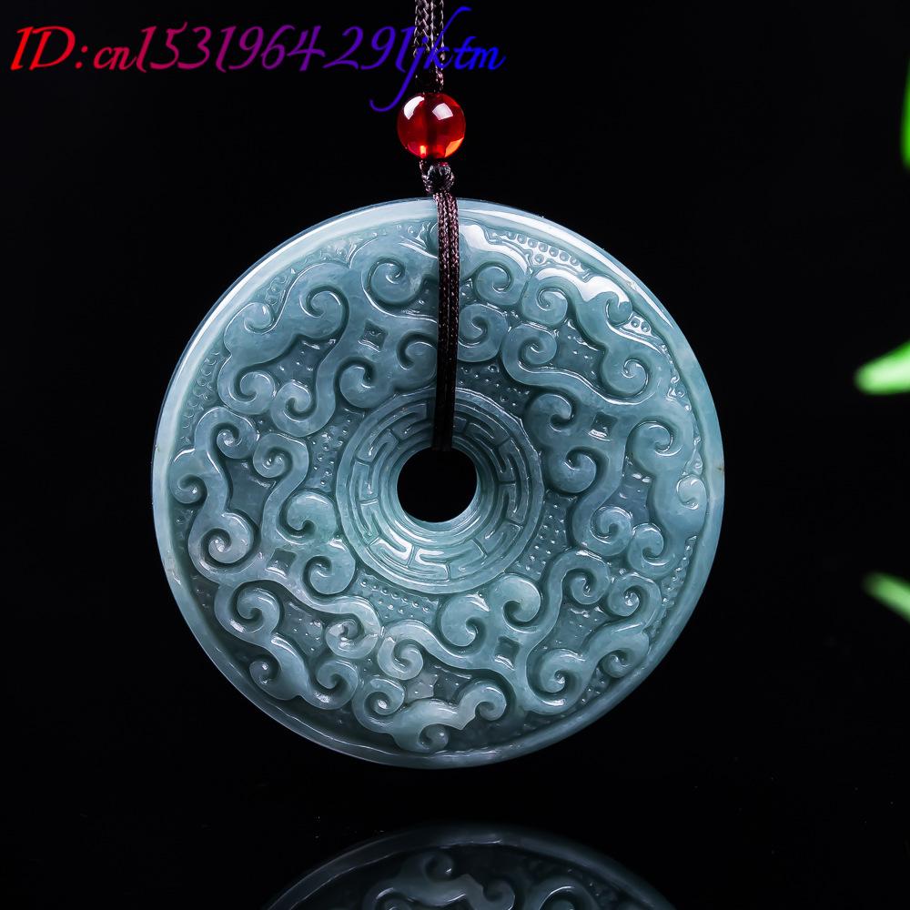 หยกพม่าธรรมชาติจี้ดอกไม้สร้อยค - Women Accessories Jewelry บทวิจารณ์และราคา