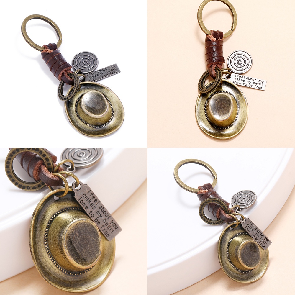พวงกุญแจหนังรูปหมวกคาวบอยสไตล์ - Women'S Jeep Accessories บทวิจารณ์และราคา