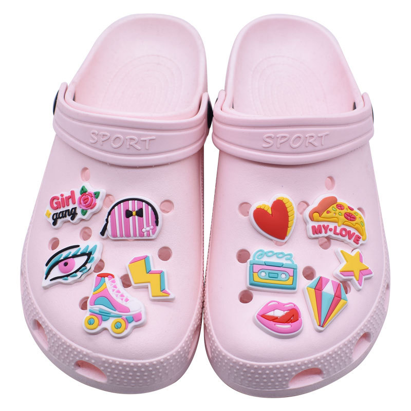 เข็มกลัดแต่งหน้าน่ารัก1ชิ้นสำห - Women'S Accessories Crocs บทวิจารณ์และราคา