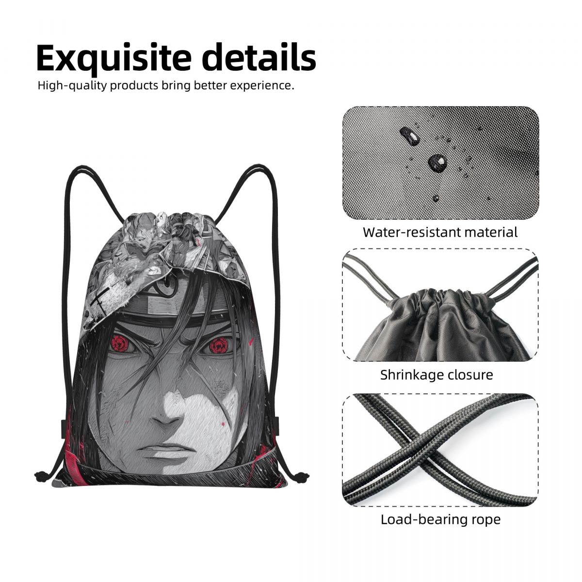 กระเป๋าเชือกรูดลายมังงะ U-Uchi - Women'S Eagles Accessories บทวิจารณ์และราคา