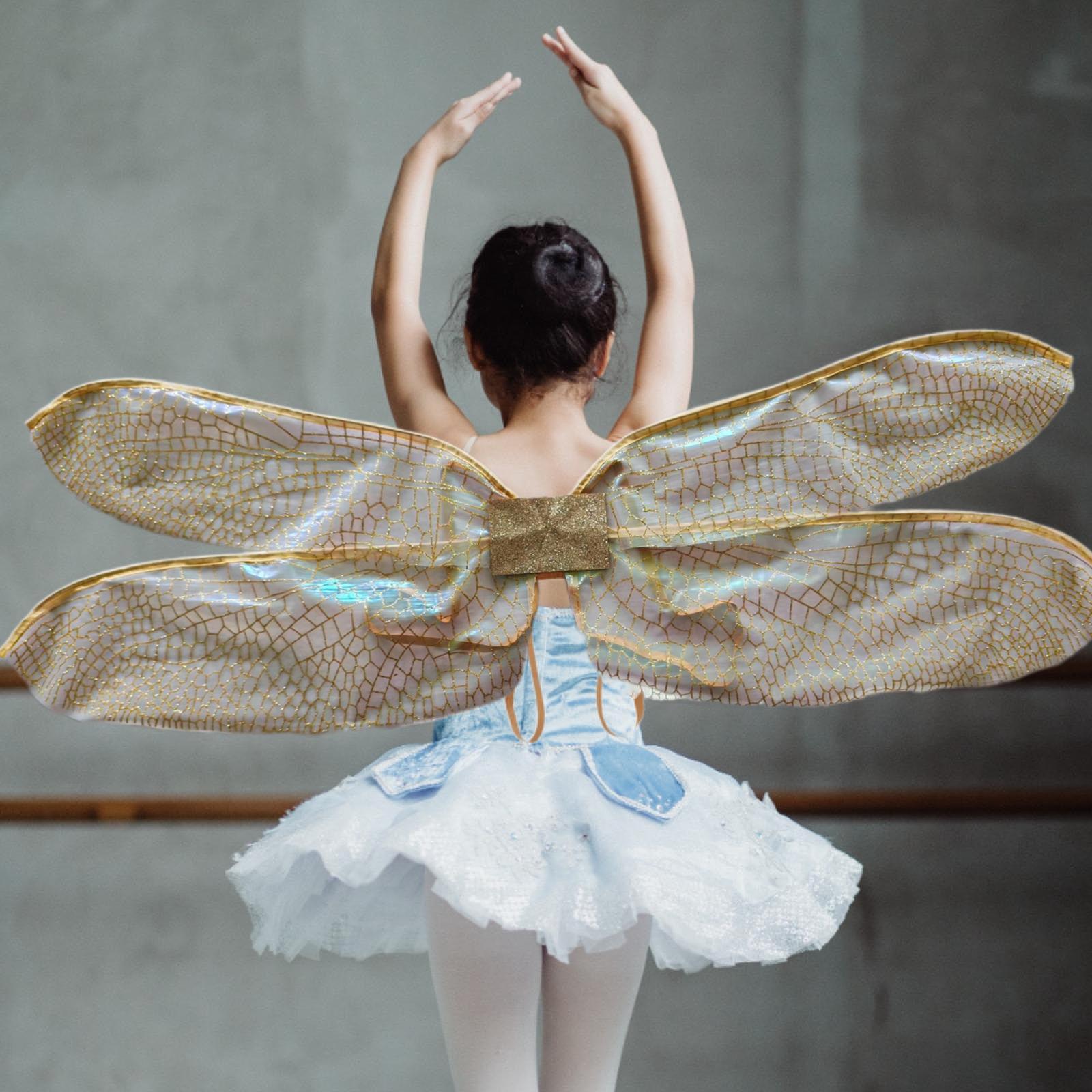 Fairy Dragonfly ปีกสําหรับเด็ก - Women Accessories Photos บทวิจารณ์และราคา