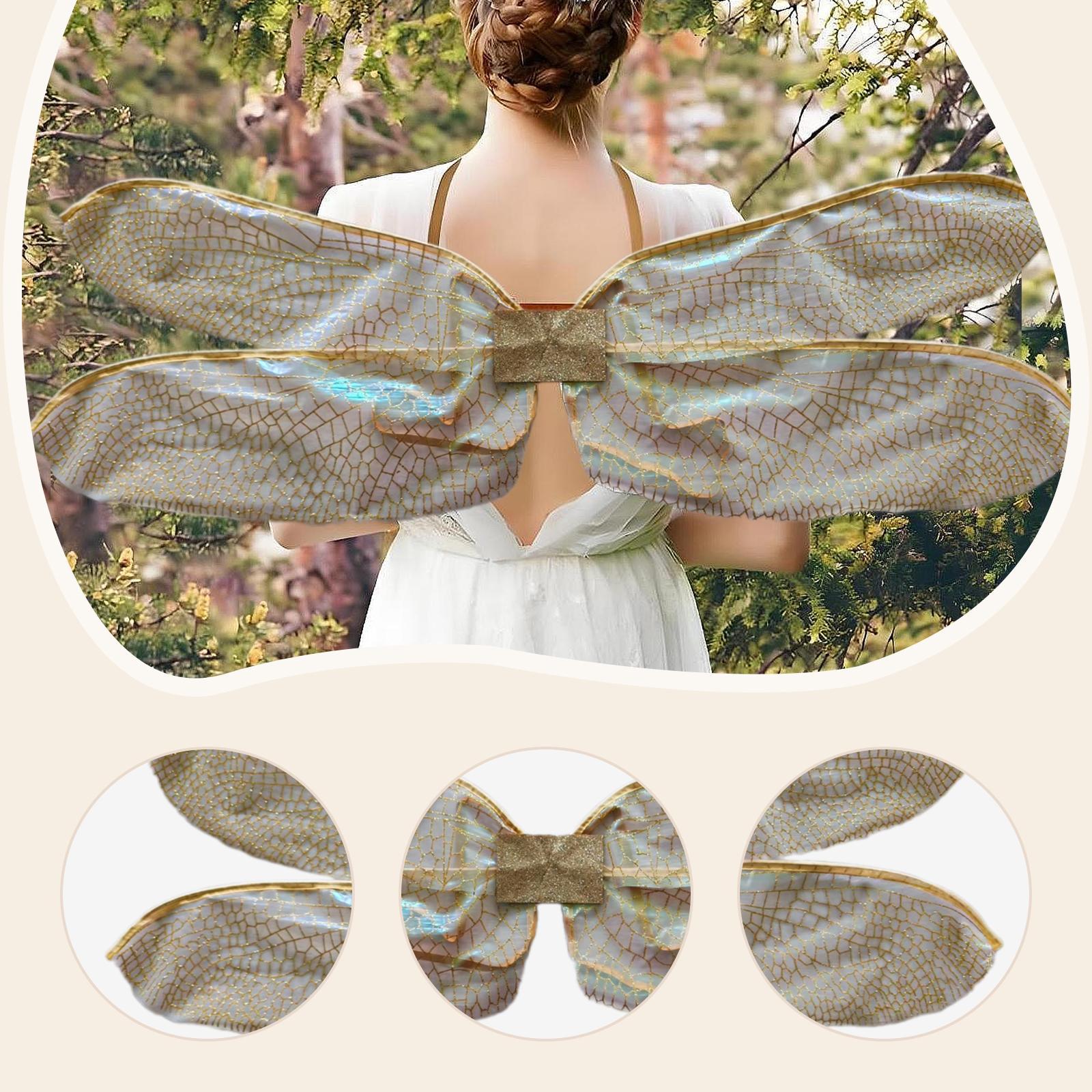 Fairy Dragonfly ปีกสําหรับเด็ก - Women Accessories Photos บทวิจารณ์และราคา