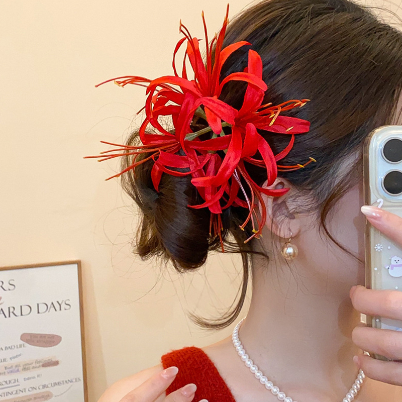 ● กิ๊บติดผมรูปดอกไม้สุดประณีต  - Women Accessories Photos บทวิจารณ์และราคา