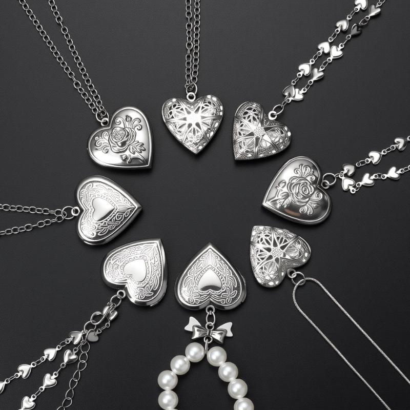 สร้อยคอหัวใจสไตล์โกธิควินเทจสำ - Women'S Accessories Gift Ideas บทวิจารณ์และราคา