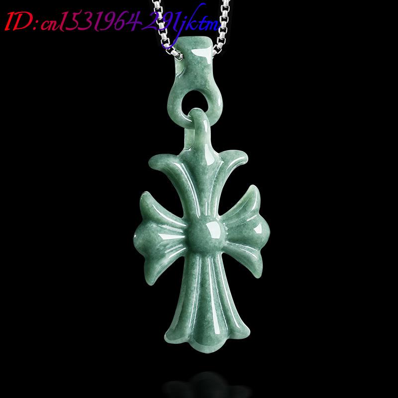 จี้สร้อยคอหยกพม่าแท้รูปทรงกางเ - Women Accessories Jewelry บทวิจารณ์และราคา