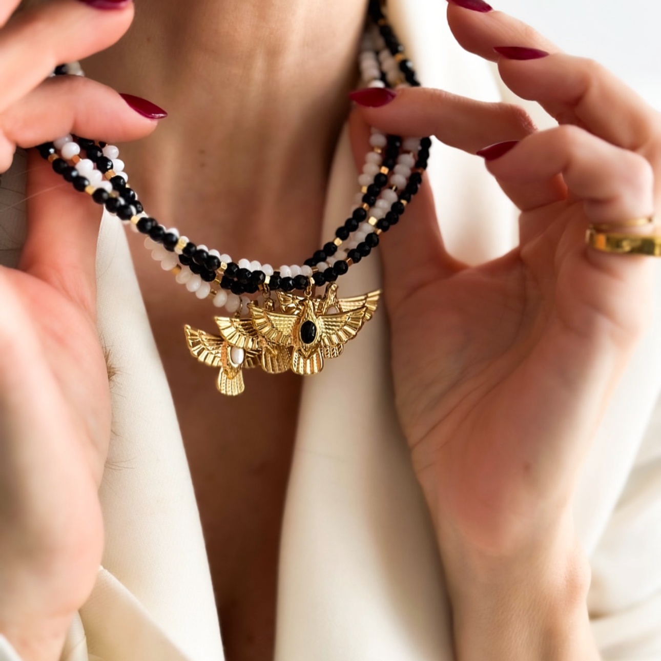 จี้รูปนกอินทรีสแตนเลสข้ามพรมแด - Women'S Eagles Accessories บทวิจารณ์และราคา