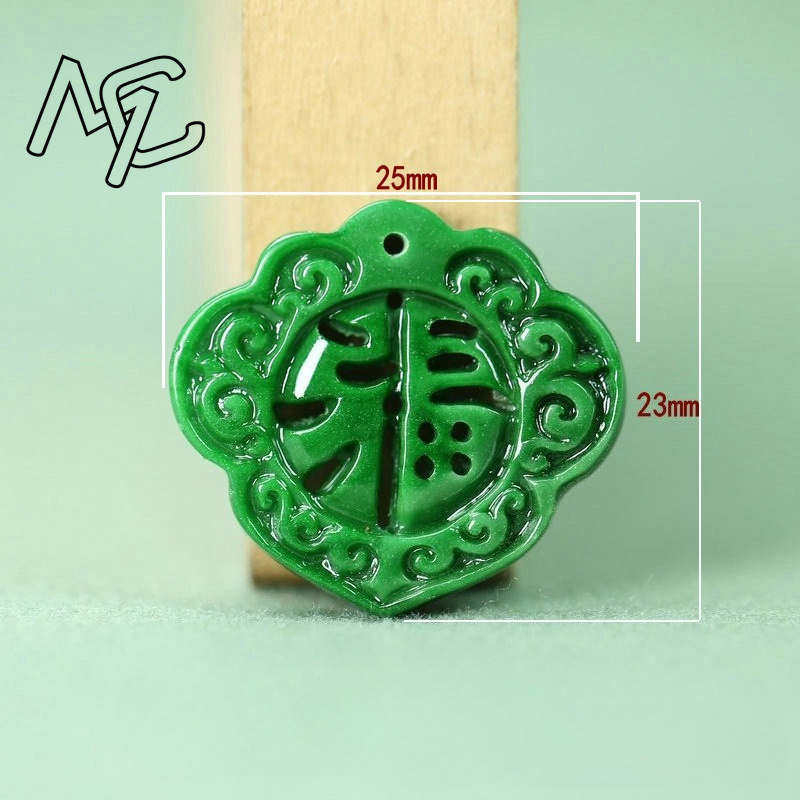 2 ชิ้น DIY หยกเขียวธรรมชาติแบบ - Women Accessories Jewelry บทวิจารณ์และราคา