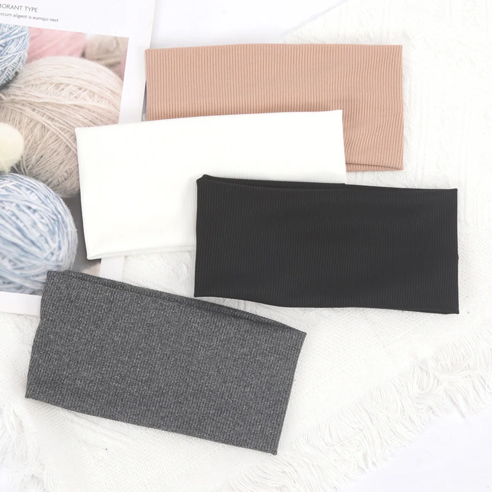 ที่คาดผมแบบกว้าง สีพื้น ผ้าคาด - Women'S Running Accessories บทวิจารณ์และราคา