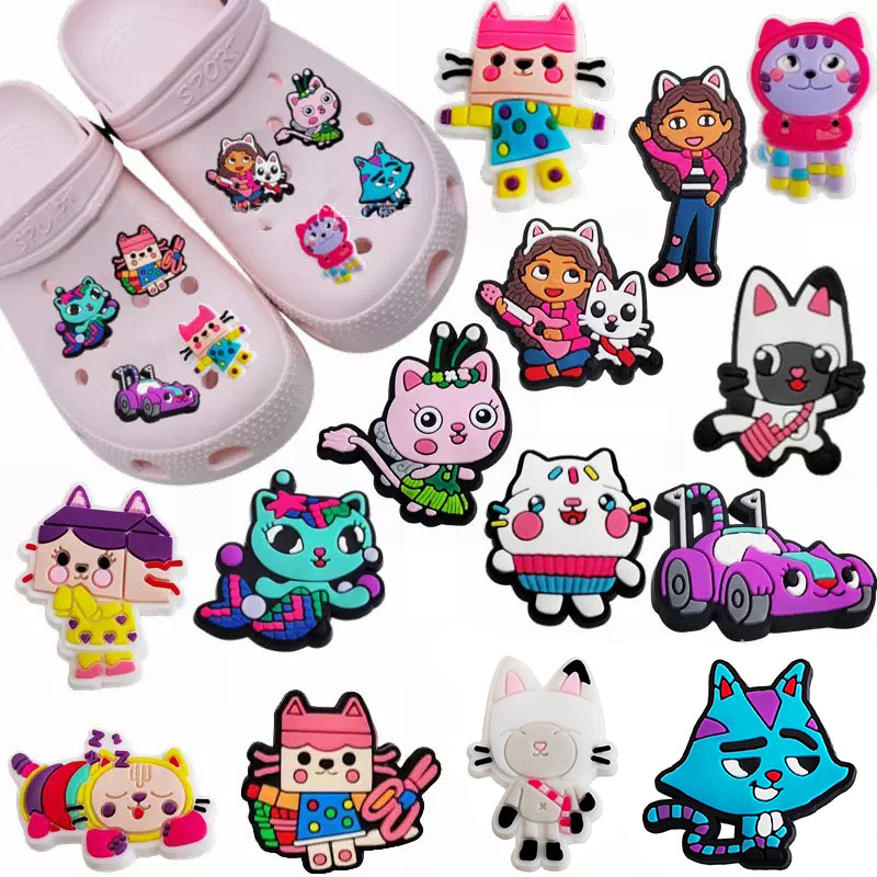 9-14 ชิ้น ชาร์มรองเท้าลายการ์ต - Women'S Accessories Crocs บทวิจารณ์และราคา