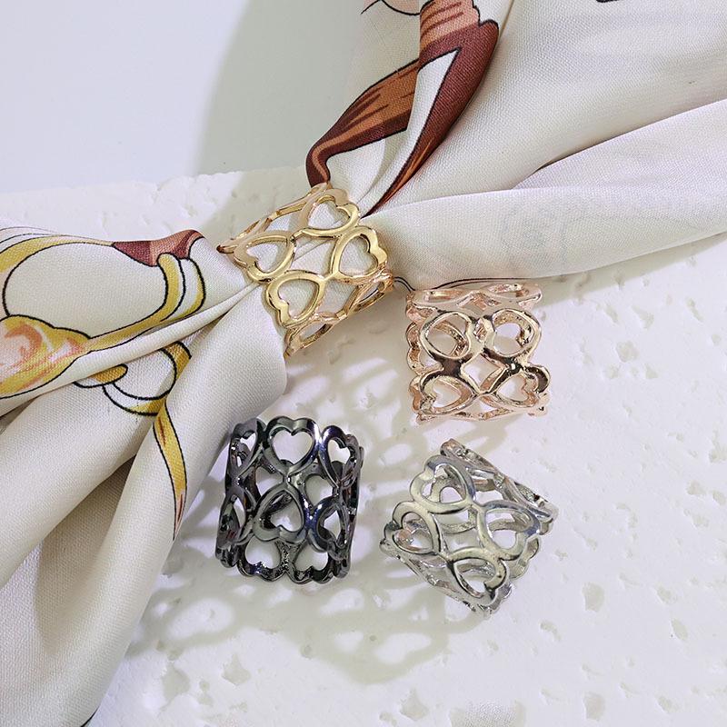 เข็มกลัดผ้าพันคอโลหะรูปวงกลม 1 - Women'S Clothing And Accessories บทวิจารณ์และราคา