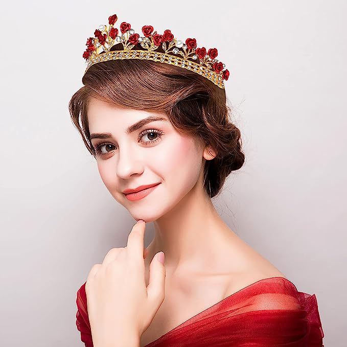 มงกุฎเจ้าสาวเซรามิกสไตล์บาโรก  - Women Accessories Jewelry บทวิจารณ์และราคา