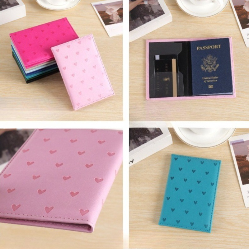 ปกหนังสือเดินทางลายหัวใจน่ารัก - Women'S Accessories Wallet บทวิจารณ์และราคา