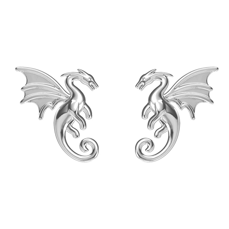 ต่างหูเงินรูปมังกรน้อยน่ารัก ด - Women'S Accessories Gift Ideas บทวิจารณ์และราคา