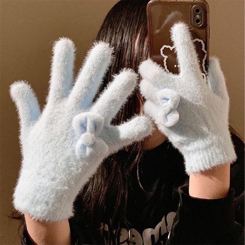 ถุงมือตุ๊กตาโบว์น่ารักหวานๆ สำ - Women'S Accessories Gift Ideas บทวิจารณ์และราคา
