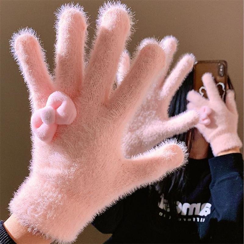 ถุงมือตุ๊กตาโบว์น่ารักหวานๆ สำ - Women'S Accessories Gift Ideas บทวิจารณ์และราคา